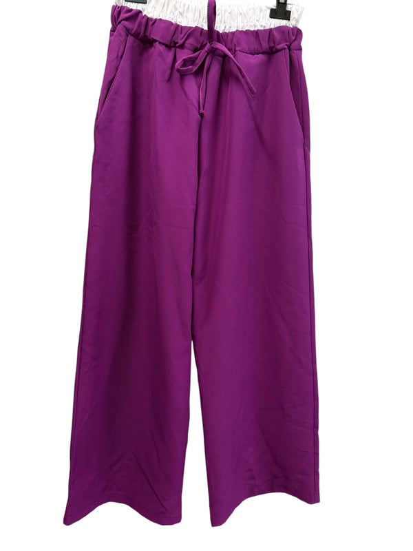 Pantalone Fluido Gamba Larga conVita Elasticizzata