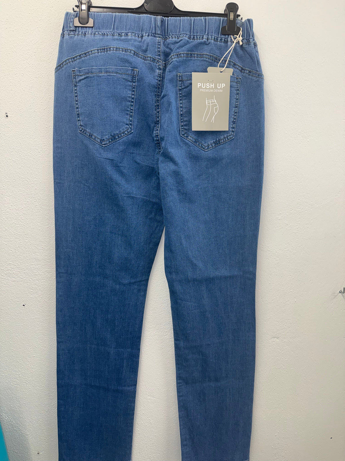 Jeans Ilda Elasticizzato con Borchiette