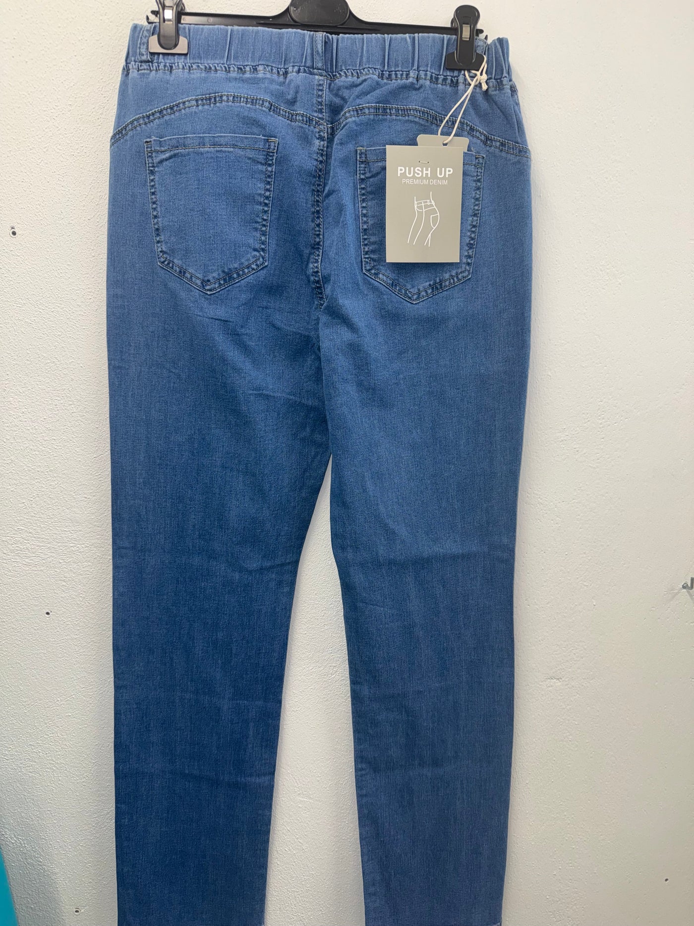 Jeans Ilda Elasticizzato con Borchiette