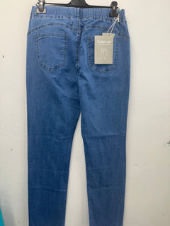 Jeans Ilda Elasticizzato con Borchiette