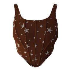 Top corsetto  stellato
