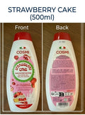 Bagnoschiuma Cosmi Strawberry Cake – Idratante con Olio di Argan e Mandorle Dolci (500ml)