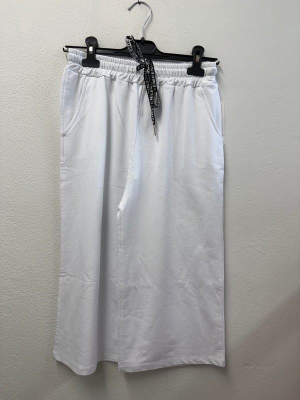 Bermuda Felpa Cotone – Coulisse Vita Regolabile
