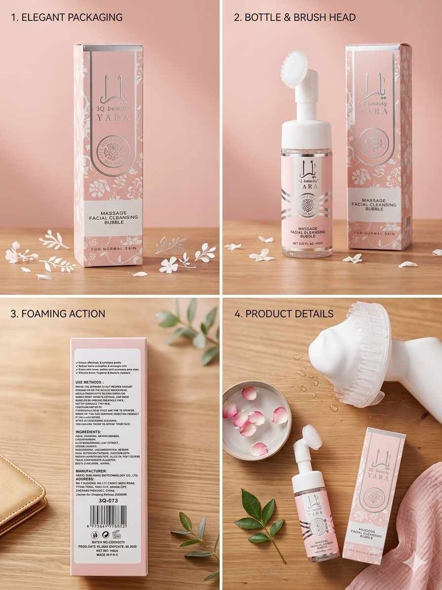 3Q Beauty Yara – Massage Facial Cleansing Bubble (150ml)